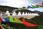 Dugkar Prayer Flags flying near Kawakarpo.