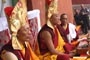 H.E. Drongtul Tenzin Nima (left) and H.E. Drongtul Dhongag Tenzin (right) of Lho Lunkargön Monastery